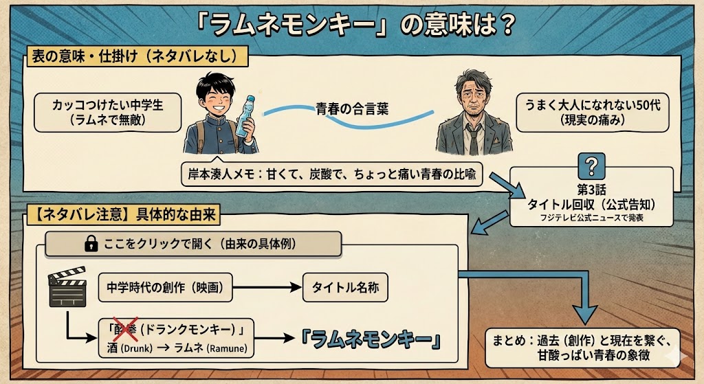 ラムネモンキー タイトルの意味 由来