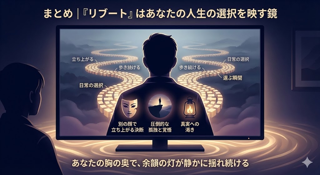 リブート まとめ 感想 人生の選択